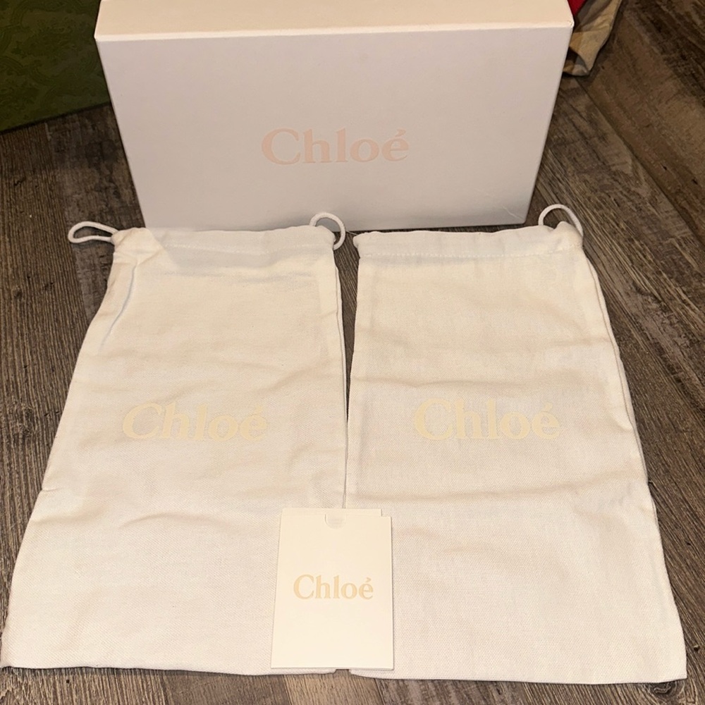 2 chloe dust bags🤍
